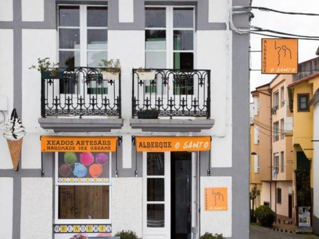Albergue O Santo Arzúa Eksteriør bilde